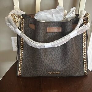Selling Michael Kore Mina handbag - original packaging but no tag.